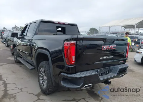 2021 GMC Sierra 1500 4Wd Short Box At4 из США, поврежденный, VIN 1GTP9EEL6MZ248744